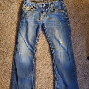 Rock revival mens jeans